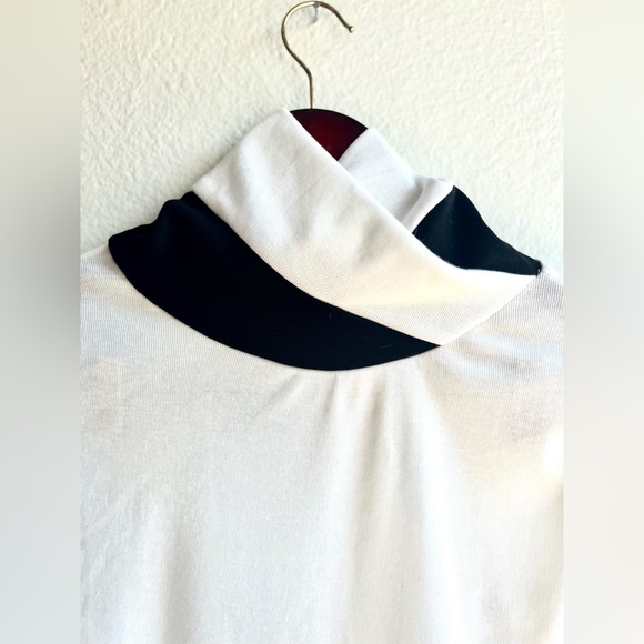 Two-Toned Turtleneck - Picture 2 of 4